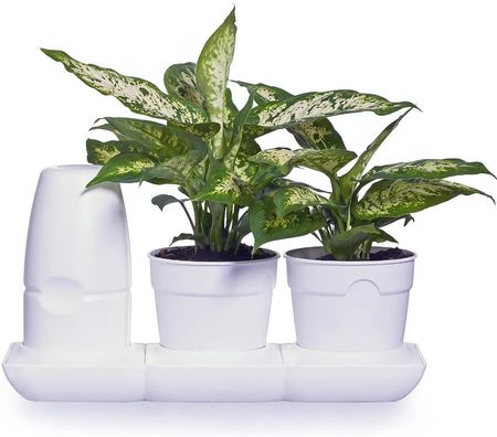 Minigarden Basic S +Pots biały zielnik ogródek domowy (MGBSSPOTSWH)