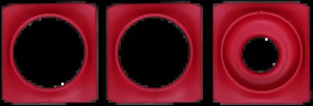 Minigarden Ramki ozdobne Color Rings do Basic S Pots czerwone (MGBSSPOTSRGLIRD)