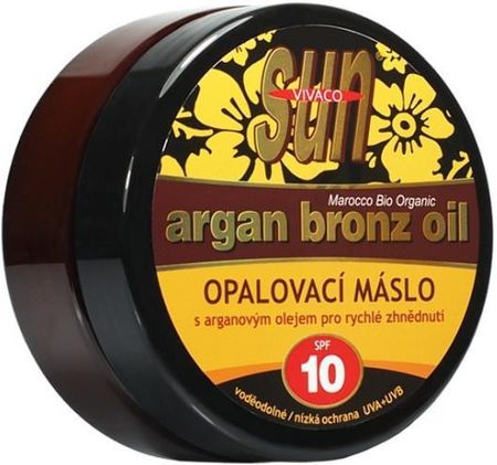 Vivaco Olejek Do Opalania Sun Argan Bronz Oil Spf 10 200G