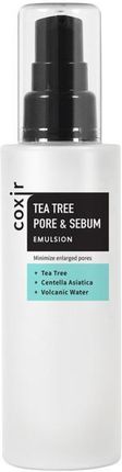 Coxir Emulsja Do Twarzy Tea Tree Pore & Sebum Emulsion 100 ml