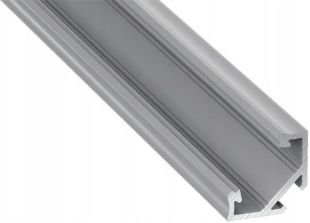 Eko Light Profil Aluminiowy Srebrny Typ C 2M + Klosz Mleczny (C Sreb 2M) Ekpr0101