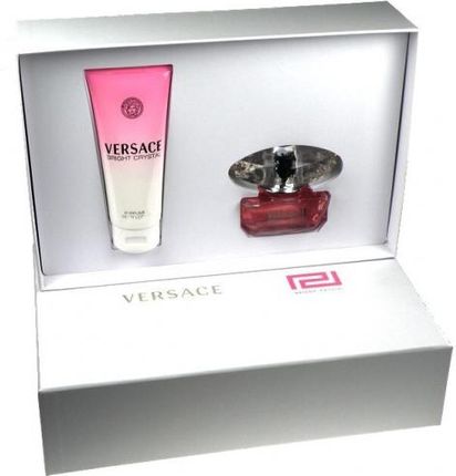 Versace Bright Crystal Zestaw Woda Toaletowa 50Ml + 100Ml Balsam