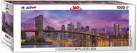 Eurographics Puzzle 1000 Panorama Brooklyn Bridge w Nowym Jorku 6010-5301