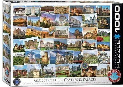 Eurographics Puzzle 1000 Zamki Globetrotter + Pala 6000-0762