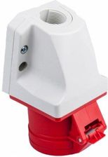 Zdjęcie Pce Gniazdo Stałe 16A 5P 400V Czerwone Ip44 Mała Obudowa 1156K - Dobrzyca