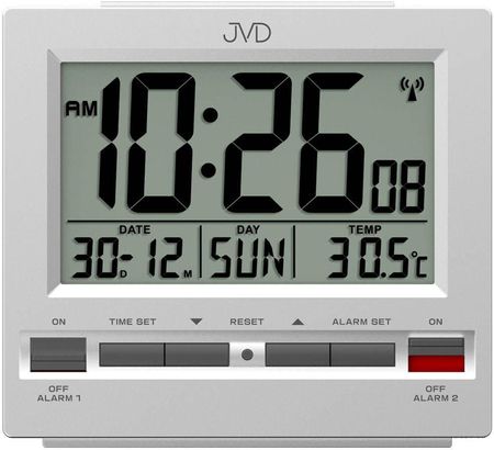 JVD Budzik Termometr DCF77 (RB93711)