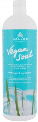Kallos Cosmetics Vegan Soul Volumizing Szampon Do Włosów 1000 ml