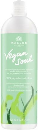 Kallos Cosmetics Vegan Soul Nourishing Szampon Do Włosów 1000 ml