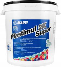 Zdjęcie HYDROIZOLACJA MAPEI PLASTIMUL 2K SUPER 22,9KG PLASTIMUL2KSUPER - Libiąż