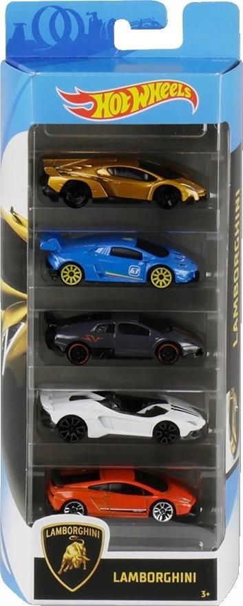 ミニカー HotWheels Ferrari Lamborghini 5pack ミニカー HotWheels 5 PACK Ferrari Lamborghini Amazon.com