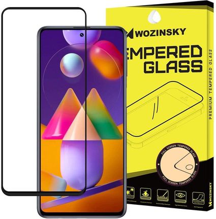 Wozinsky Szkło Hartowane Na Cały Ekran Z Ramką Do Samsung Galaxy M51 Czarny