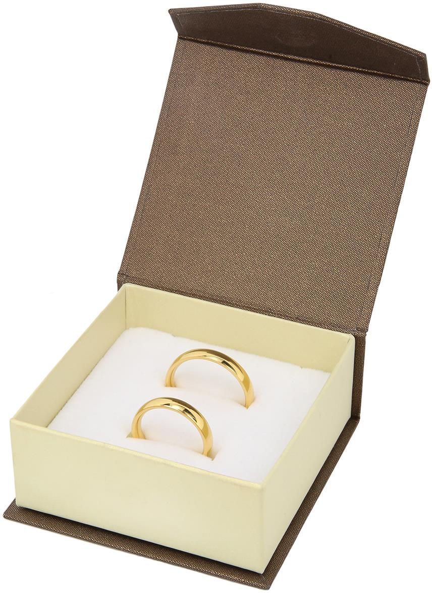 Leksus Gold&Silver Złote Obrączki Ślubne Soczewka (ZSOE295A) - zdjęcie 1 Leksus Gold&Silver Złote Obrączki Ślubne Soczewka (ZSOE295A)
