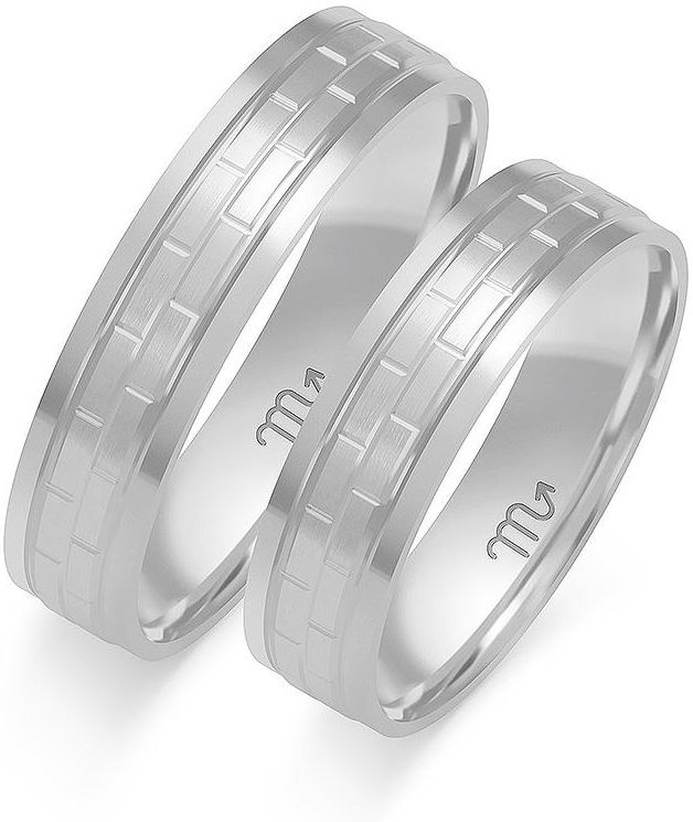 Leksus Gold&Silver Złote Obrączki Ślubne Soczewka (ZSOE295A) - zdjęcie 3 Leksus Gold&Silver Złote Obrączki Ślubne Soczewka (ZSOE295A)