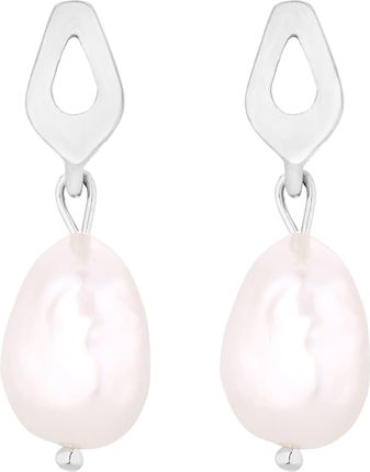 Sotho Srebrne kolczyki z naturalnymi perłami KOL1076