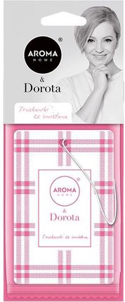 Aroma Home&Dorota Truskawki ze Śmietaną zawieszka zapachowa