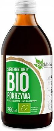 Ekamedica Bio Pokrzywa Sok z ekstraktu liści pokrzywy - 250ml 
