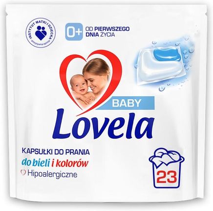 Lovela Baby uniwersalne kapsułki do prania 23 sztuki