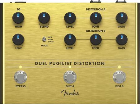 ギター FENDER / PUGILIST DISTORTION PEDAL Amazon | Fender エフェクター Pugilist Distortion Pedal(電池