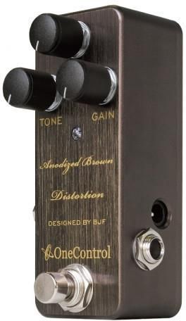 ギター OneControl Anodized Brown Distortion 9/8までエフェクターポーチ付属】One Control ANODIZED BROWN