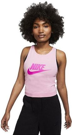 Bezrękawnik, top damski Sportswear Heritage Nike (rÓżowy) - Ceny i opinie LWRX