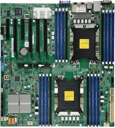 Supermicro X11DPI-NT - Extended ATX - DDR4-SDRAM - Serial ATA III - RAID support - Aspeed AST2400 - UEFI AMI