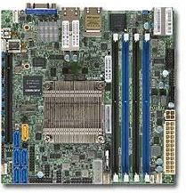 Supermicro X10SDV-4C+-TLN4F 1518 DDR4 MITX - Motherboard - Mini-ITX