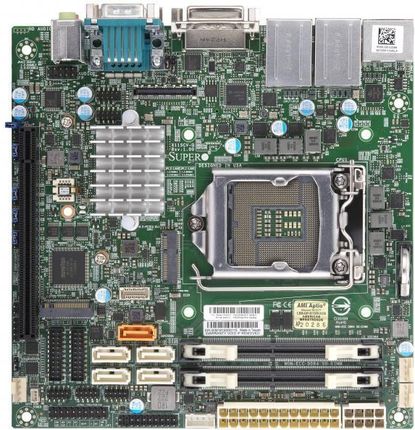 Supermicro X11SCV-Q - Intel - LGA 1151 (Socket H4) - Intel® Celeron® - Intel® Core™ i3 - Intel Core i5 - Intel Core i7 - Intel®
