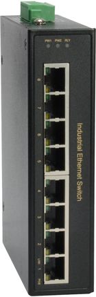 LevelOne IFP-0801 PoE Industrial Switch 4 PoE-Ausgänge 802.3at PoE+ 126W - Switch - 0.1 Gbps (IFP0801)