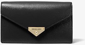 Grace medium patent leather envelope online clutch