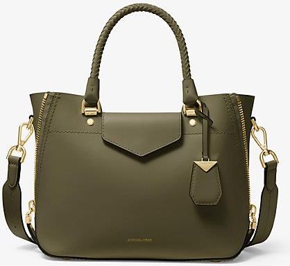 Mk blakely outlet leather satchel