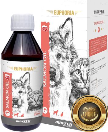 Biofeed Euphoria Olej z łososia dla psa i kota Salmon Oil 250ml