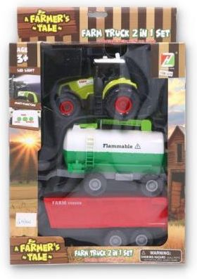 Gazelo Traktor z maszynami rolniczymi 147443