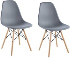 Zdjęcie Saska Garden Krzesło Matera Szare Kpl 2Szt - Bartoszyce