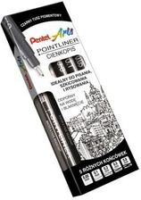 Zdjęcie Cienkopis Pentel Czarny Pointliner S20P A'5 - Chełm
