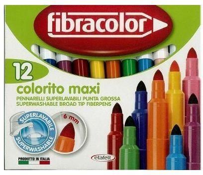 Mazaki Colorito Maxi 12 Kol.  Fibracolor 