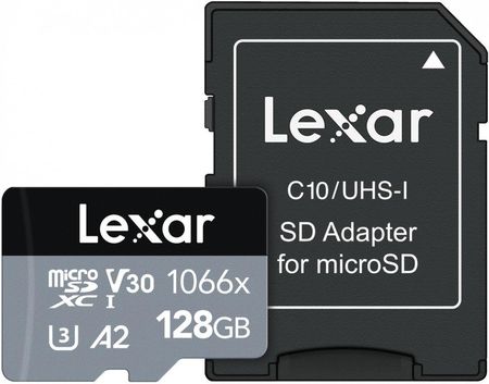Lexar microSDXC 128GB High-Performance 1066x A2 V30 U3 (LMS1066128GBNANG)