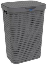 Zdjęcie Kosz na pranie ROTHO Country 55L Antracyt - Olsztynek