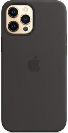 iphone 12 pro max silicone case with magsafe black