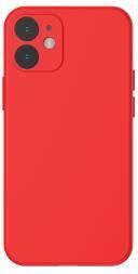Baseus Liquid Silica Gel Case iPhone 12 mini czerwony 