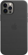 Apple Leather Case MagSafe iPhone 12 / 12 Pro Czarny (MHKG3ZM/A) - Pokrowce i etui do telefonów