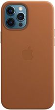 Apple Leather Case MagSafe iPhone 12 Pro Max Naturalny Brąz (MHKL3ZM/A)