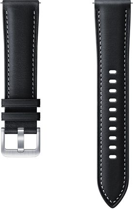 Samsung Pasek Stitch Leather Band 20mm do Galaxy Watch 3 41mm Czarny (ET-SLR85SBEGEU)