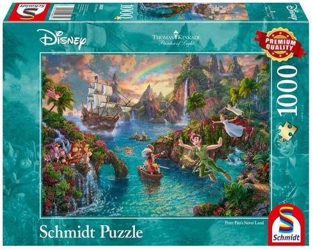 Schmidt Spiele Puzzle Pq 1000El. Piotruś Pan (Disney) G3