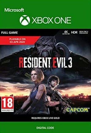 Resident Evil 3 (Xbox One Key)