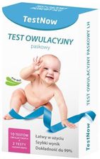 TestNow Test owulacyjny paskowy 10 szt. - Testy ciążowe i diagnostyczne
