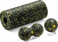 Zdjęcie 4FIZJO Zestaw Wałek + Piłki Do Masażu Epp Żółty - Zielonka