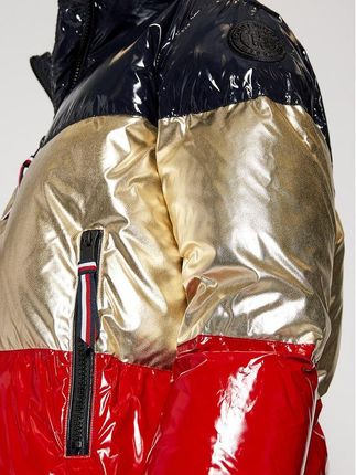 TOMMY HILFIGER Kurtka puchowa Colorblock WW0WW29335 Kolorowy Loose Fit Ceny i opinie Ceneo.pl