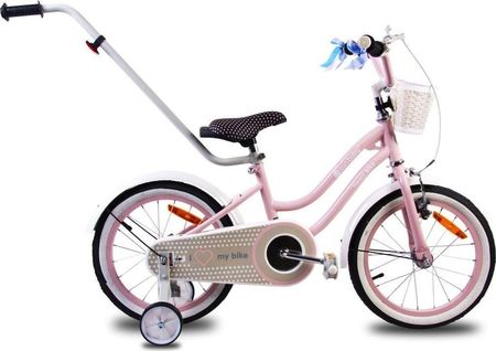 Sun Baby Rowerek dla dzieci 12&amp;quot; Heart bike   rózowy   