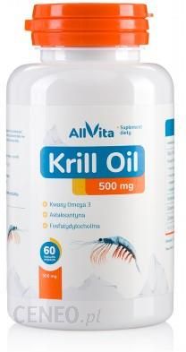 Allvita Olej Z Kryla Krill Oil Kryl Arktyczny 500mg 60 Kapsulek Kwasy Omega 3 Opinie I Ceny Na Ceneo Pl