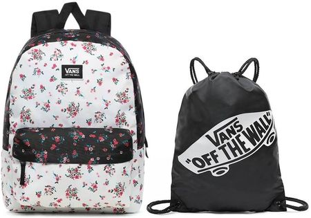 Plecak szkolny Vans Realm Classic Beauty Floral Patchwork Worek Ceny i  opinie